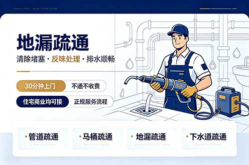 五指山地漏疏通