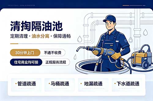 五指山清掏隔油池